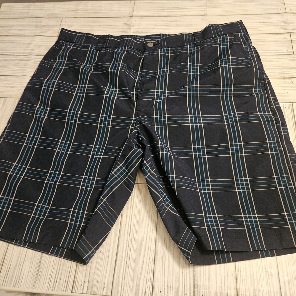 Ben‎ Hogan Shorts Mens 38 Blue Checkerboard Performance